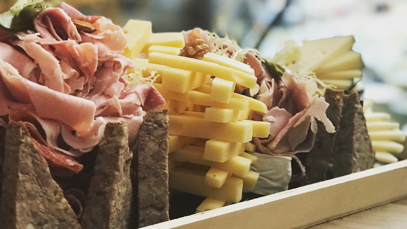 Charcuterie and cheese board